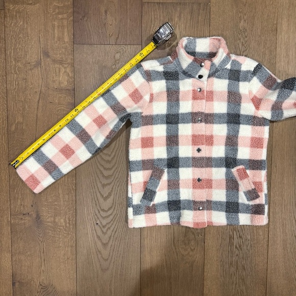 Maurices Plaid Sherpa Button Up Jacket - Picture 12 of 12